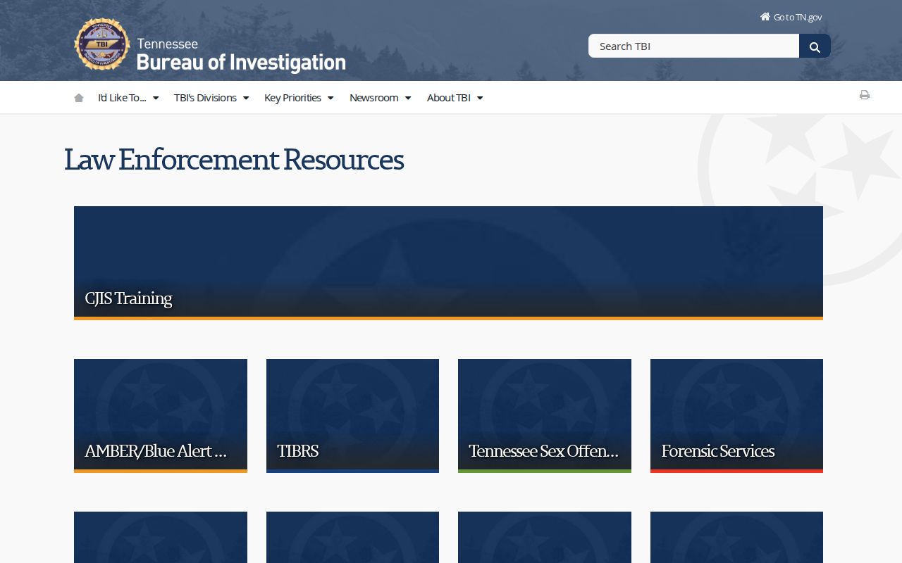 Claiborne County criminal history TBI records resources