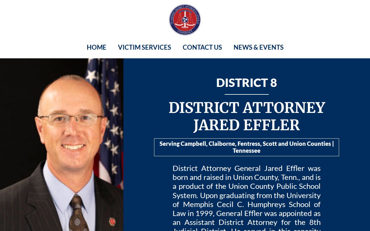 Harrogate criminal history and Eighth Judicial District case information